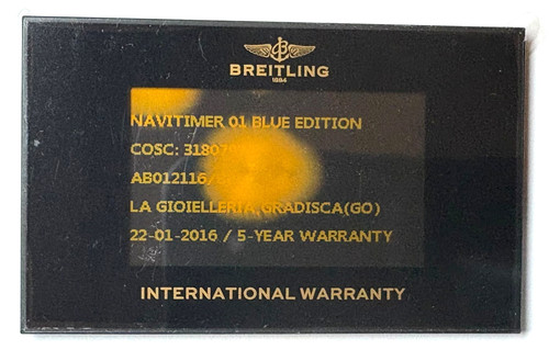 Breitling year international - breitling, 5-year