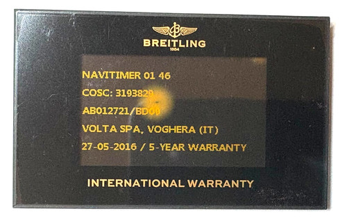 Breitling original 5year - breitling,