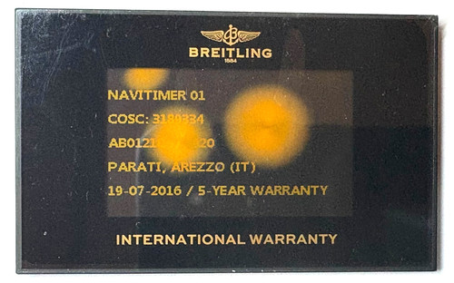 Breitling authentic year - authentic, 5-year