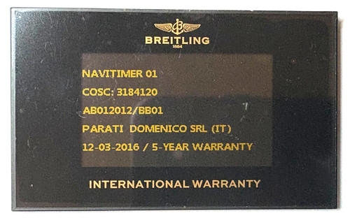 Breitling original year - original, 5-year